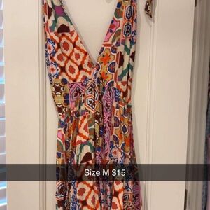 The Impeccable Pig Multicolor Patterned Mini Dress